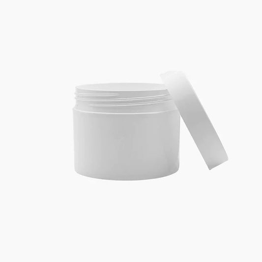 SkinKindle™ 125 g Cosmetic Jar - White with White Lid