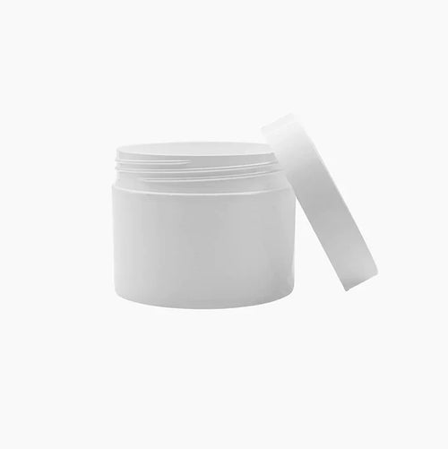 SkinKindle™ 250 g Cosmetic Jar - White with White Lid