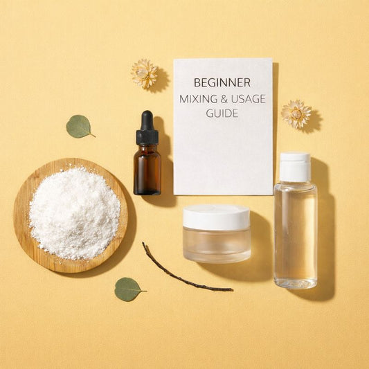 SkinKindle™ Beginner Skincare DIY Starter Kit – Safe & Simple Formulation